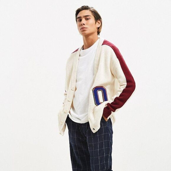 Urban Outfitters Unisex/Men's Varsity Cardigan - Picture 2 of 4